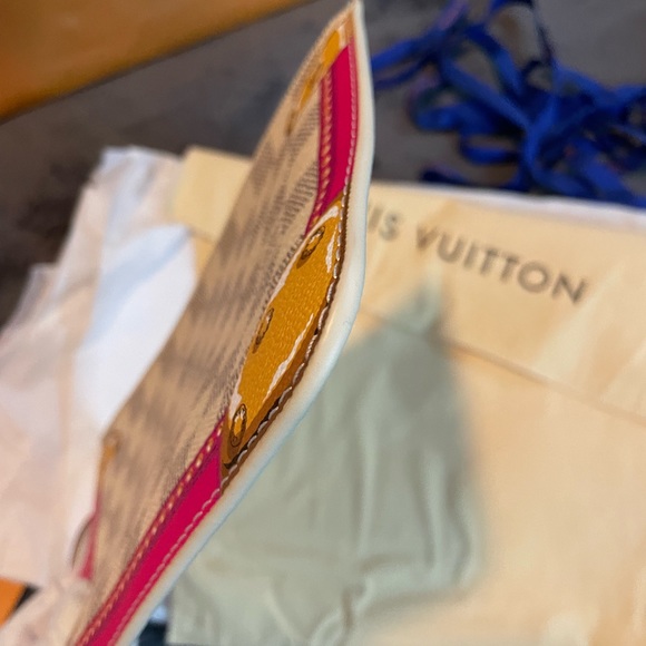 Louis Vuitton Neverfull Damier Azur Summer Trunk Pouche/Clutch - Picture 5 of 11